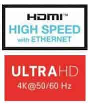HDMI kabel High Speed Ultra HD 4K - 1.0 meter