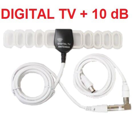 TV stueantenne med forstærker til Boxer og DR.