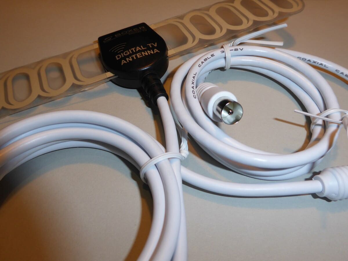 TV stueantenne med forstærker til Boxer og DR.