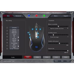 Sandberg Xterminator Mouse - konfigurerbare knapper og taster