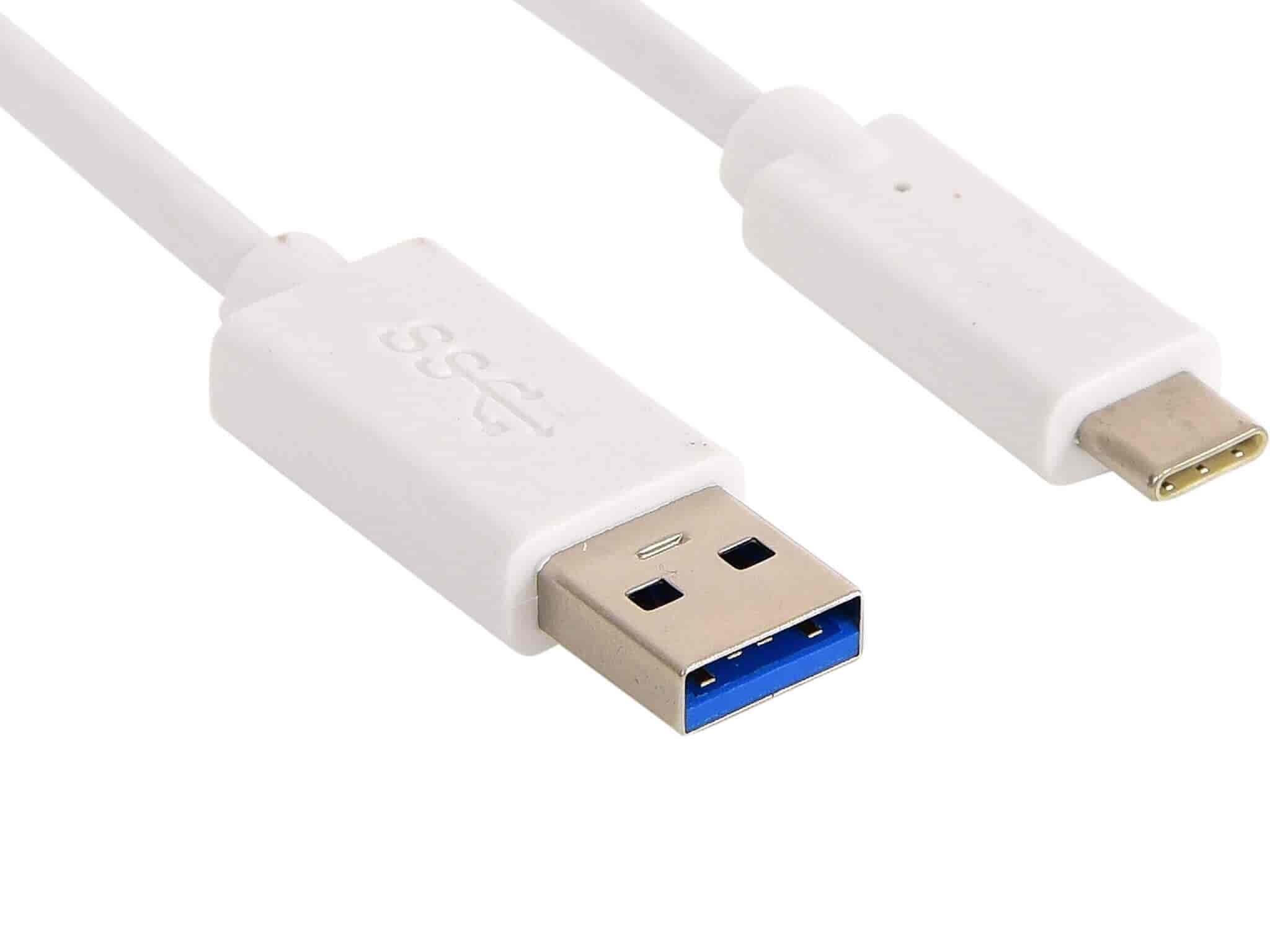 Ladekabel og datakabel USB-C 3.1  USB-A 3.0 2M Sandberg