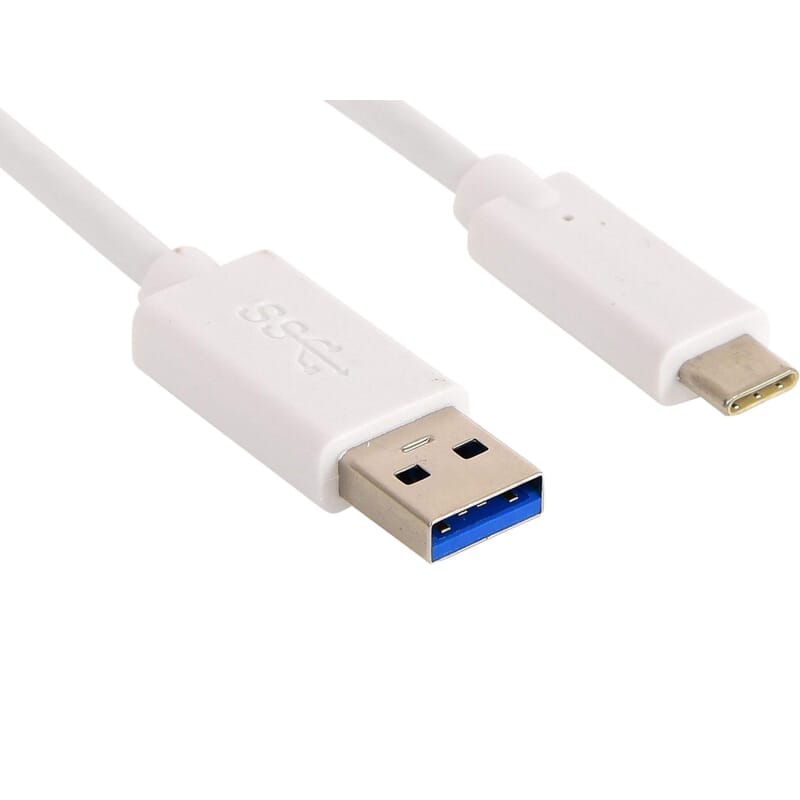 Ladekabel og datakabel USB-C 3.1  USB-A 3.0 2M Sandberg