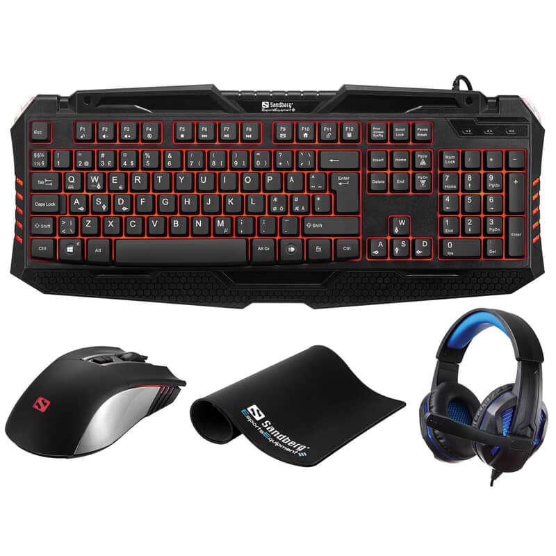 Gaming starter kit nordic 4i1 - Sandberg Gaming starter kit nordic 4i1 - Sandberg