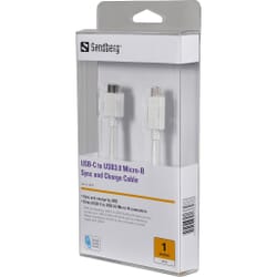 Sandberg USB-C to USB3.0 Micro-B Cable 1M