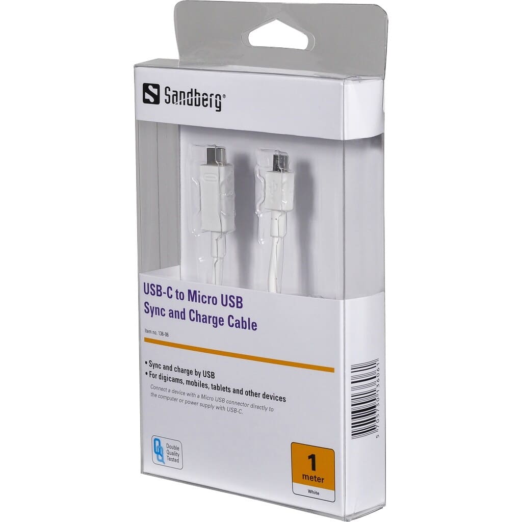 Sandberg USB-C to Micro USB Cable 1M