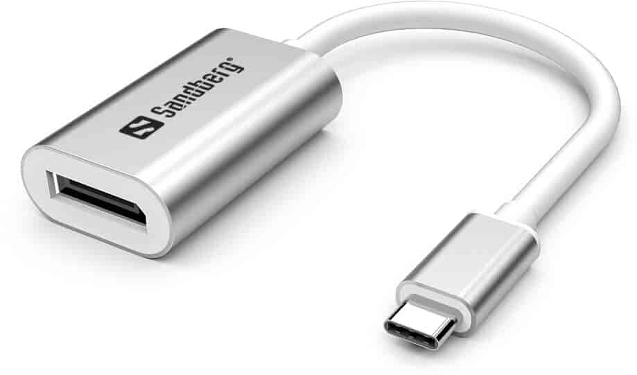 USB-C til DisplayPort Link adapter fra Sandberg