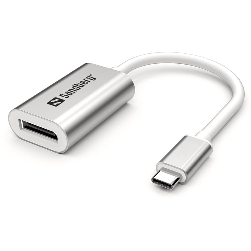 USB-C to DisplayPort Link 4K, Sandberg. Connect an extra monitor USB-C to DisplayPort Link 4K, Sandberg. Connect an extra monitor