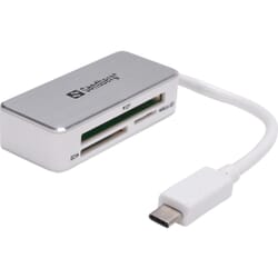 USB-C card reader SD SDHC CF MMC T-flash Micro SD