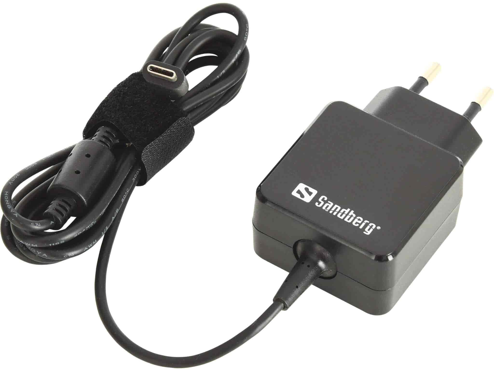 Sandberg USB-C oplader til mobil og tablets 3 amp