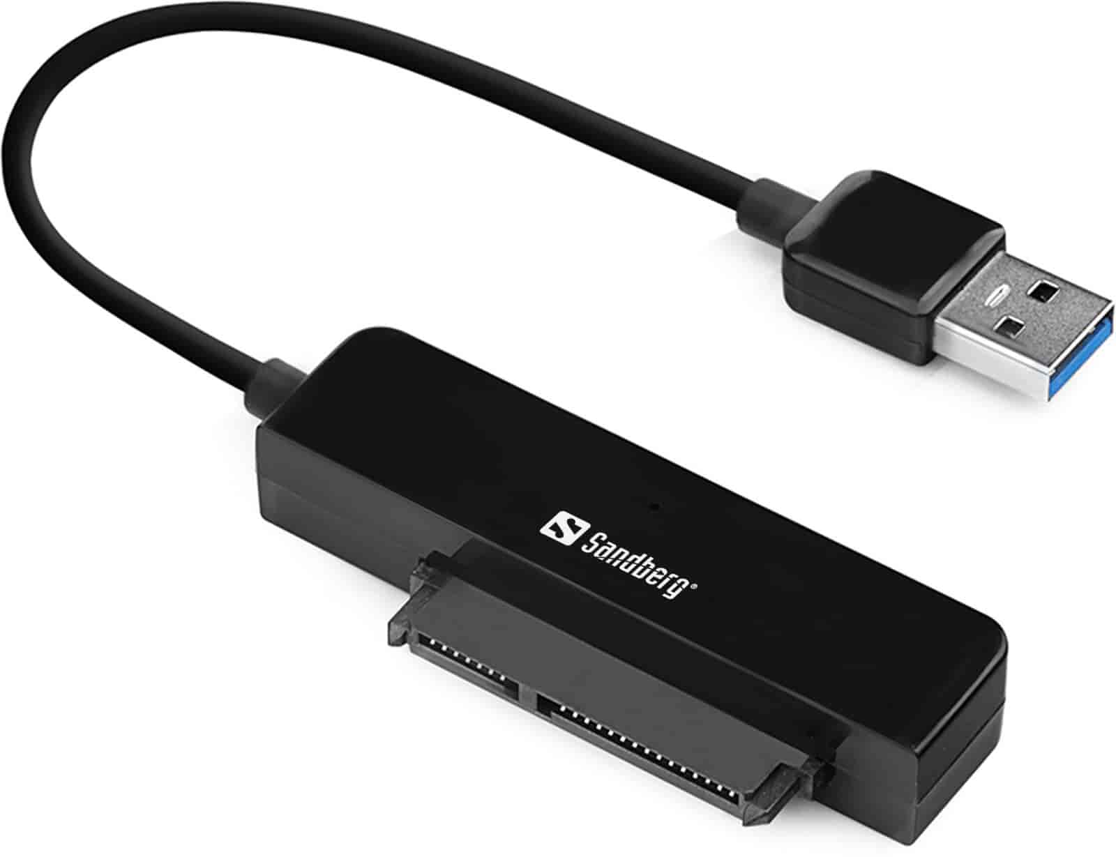 Tilslut SATA harddisk til USB