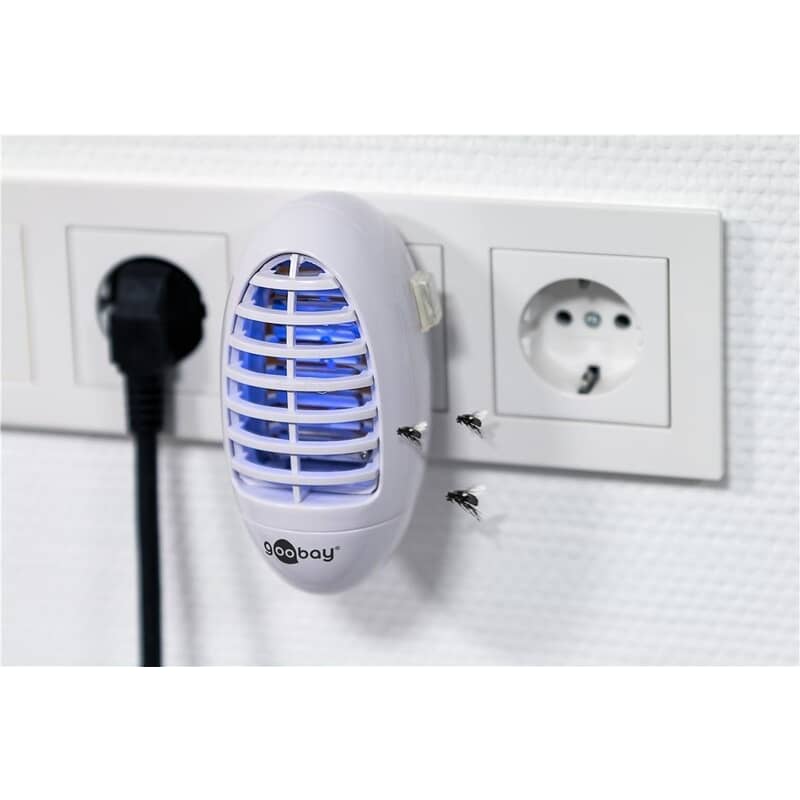 Insektfanger - insektdræber - elektrisk fluefanger med UV lys. Insektfanger - insektdræber - elektrisk fluefanger med UV lys.