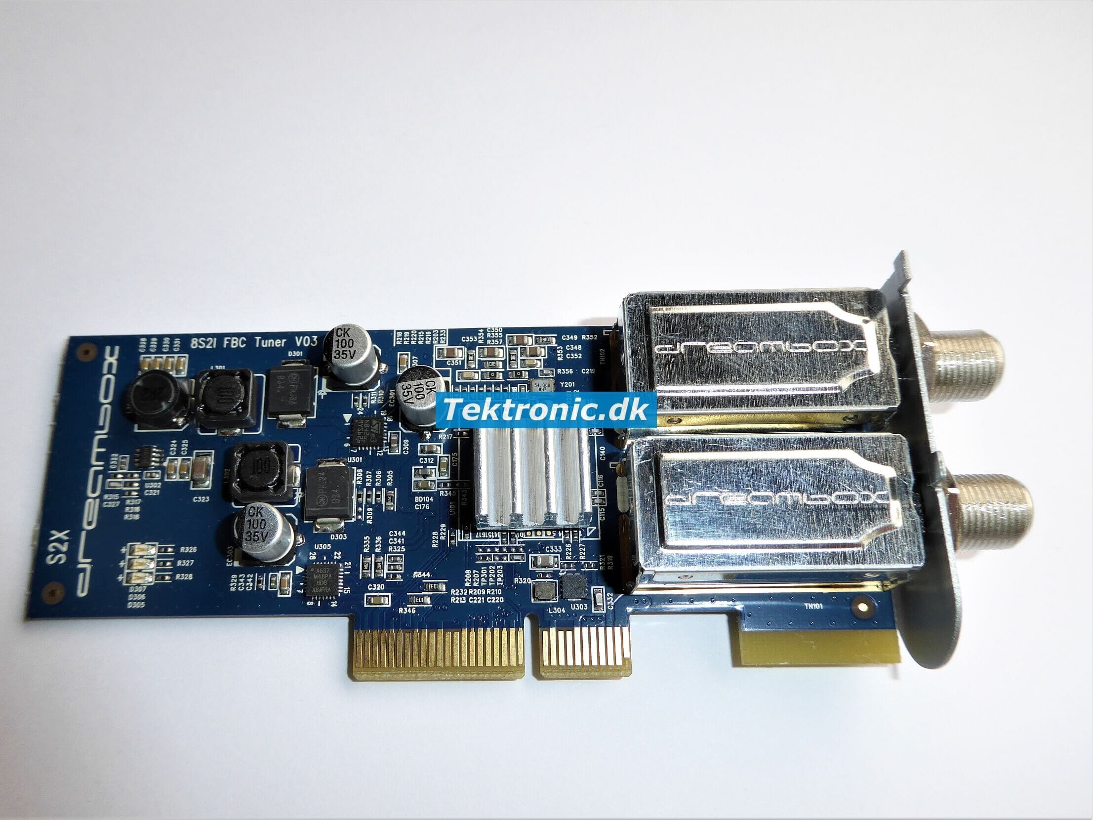 Dreambox MULTISTREAM FBC - full bandwidth DVB-S2X Twin tuner (8 demodulatorer)