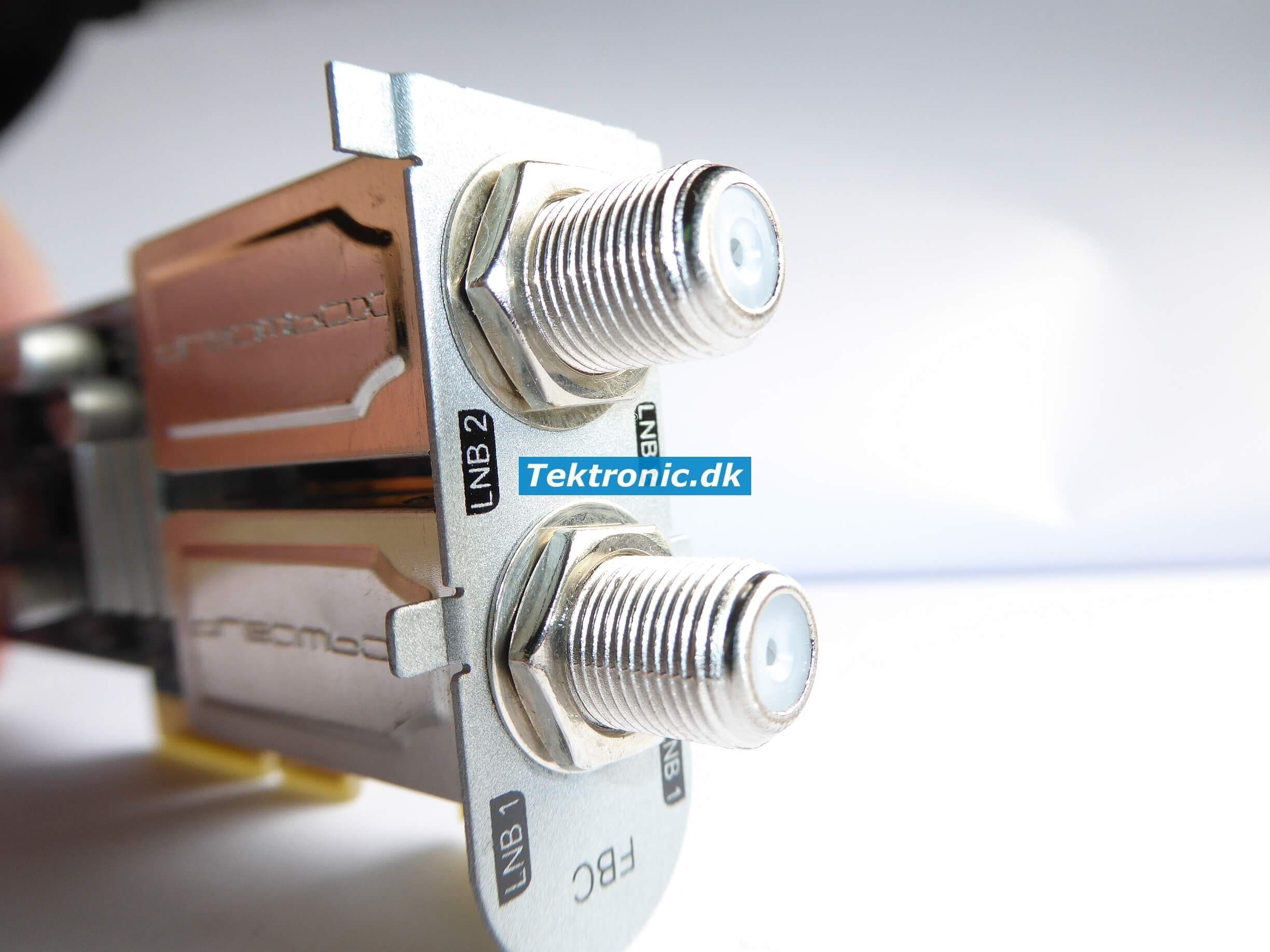 Dreambox MULTISTREAM FBC - full bandwidth DVB-S2X Twin tuner (8 demodulatorer)