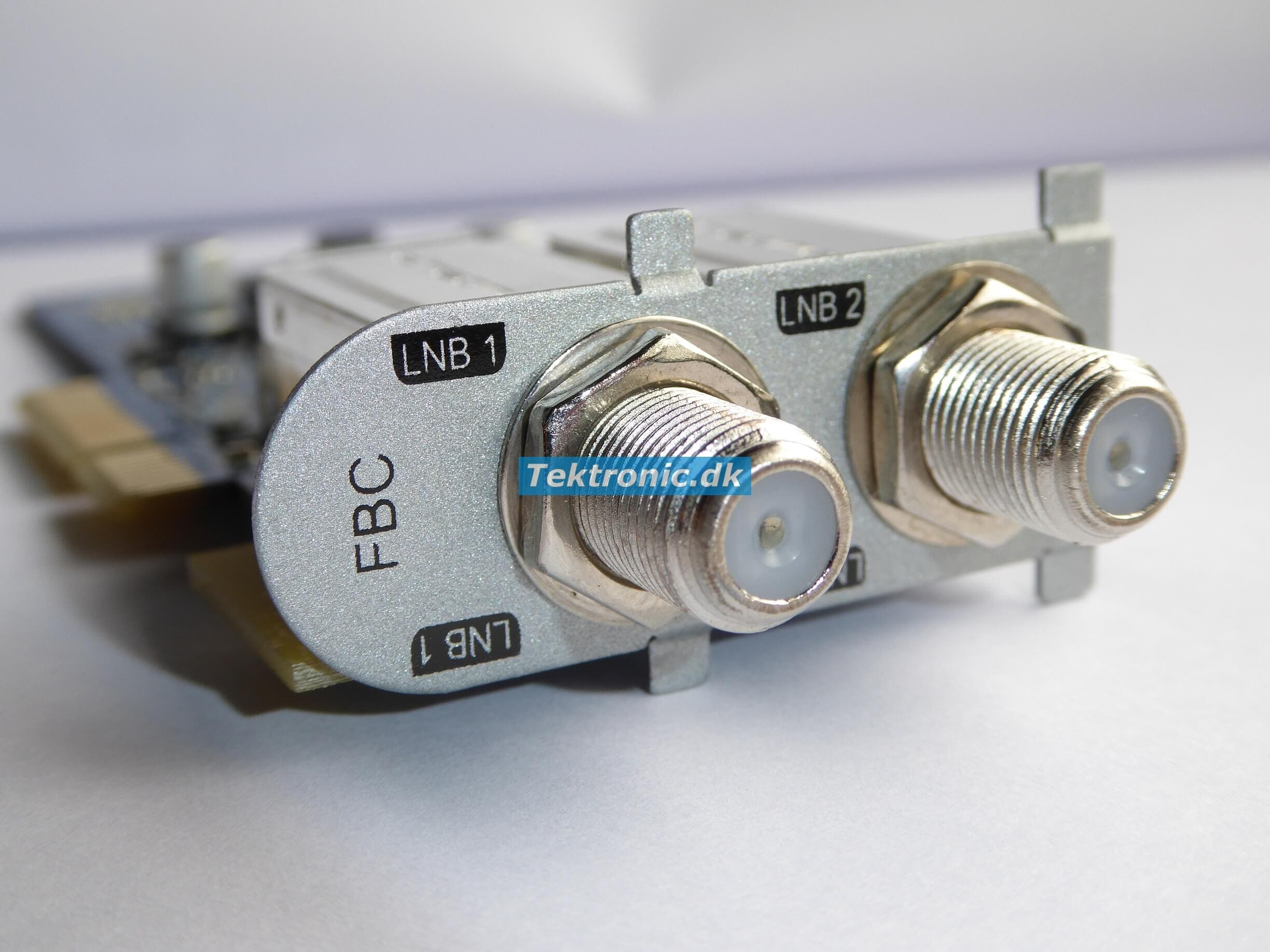 Dreambox MULTISTREAM FBC - full bandwidth DVB-S2X Twin tuner (8 demodulatorer)