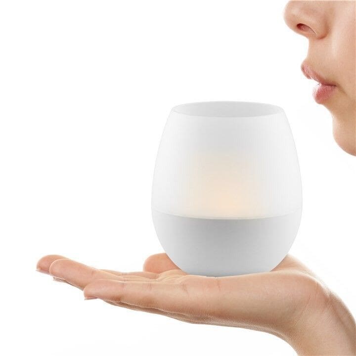 Dekorationslys LED - med smart pust ud - tænd funktion