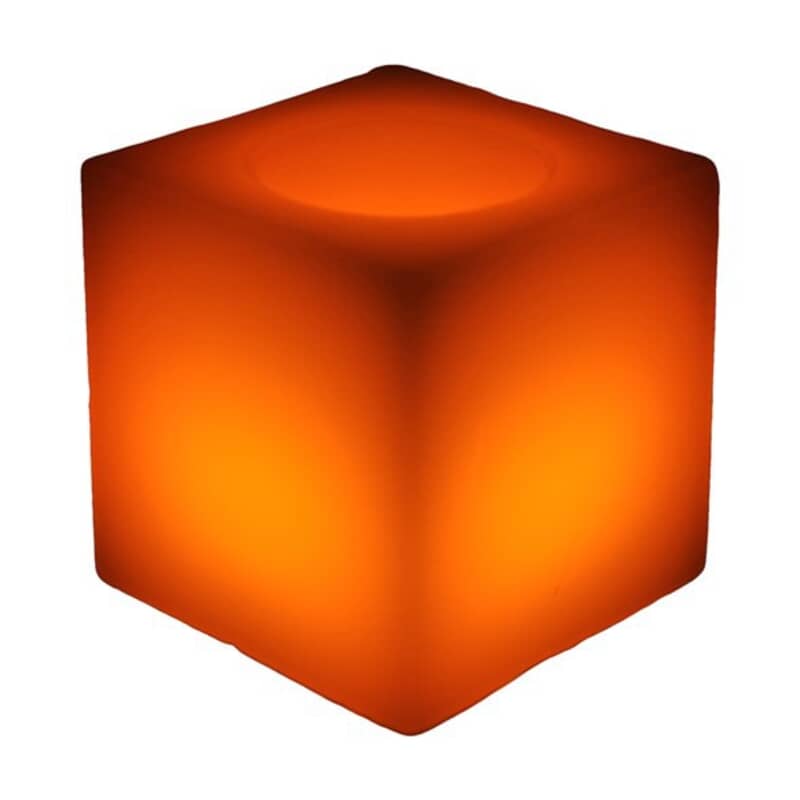 Vokslys - dekorativt vokslys med LED, gul Vokslys - dekorativt vokslys med LED, gul