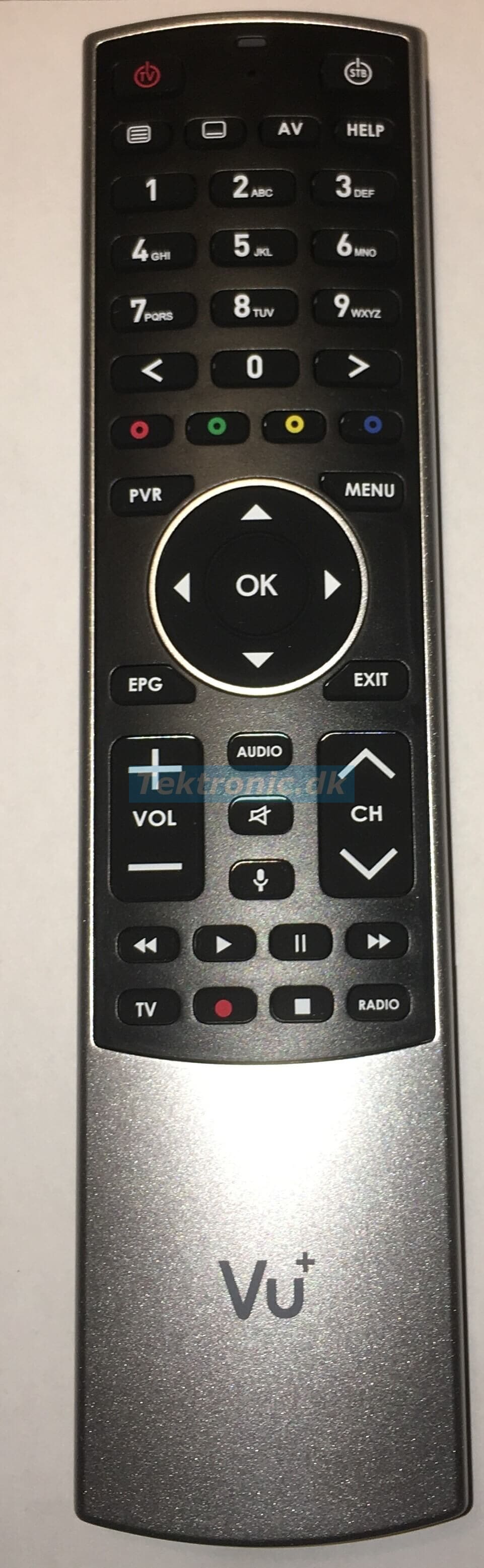 VU+ Fjernbetjening, til alle VU+ modeller, BT- IR
