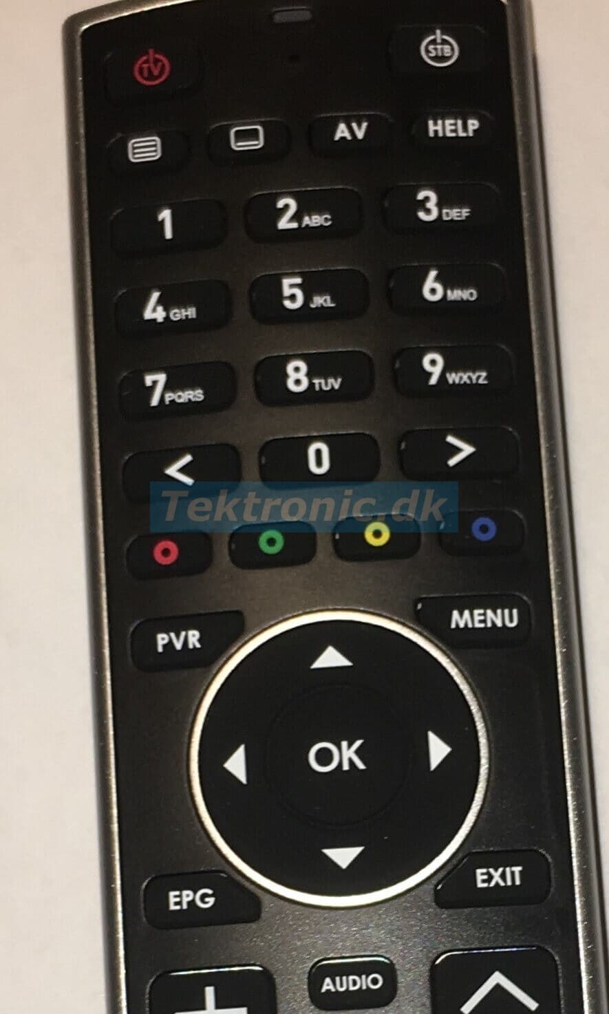 VU+ Fjernbetjening, til alle VU+ modeller,VU+ duo, VU+ Duo², VU+ solo, VU+ Solo², VU+ Solo 4K, VU+ Solo SE (V1 / V2), VU+ Ultimo