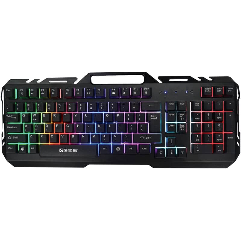 Gaming tastatur - IronStorm gamer keyboard Nordic - stærk pris Gaming tastatur - IronStorm gamer keyboard Nordic - stærk pris