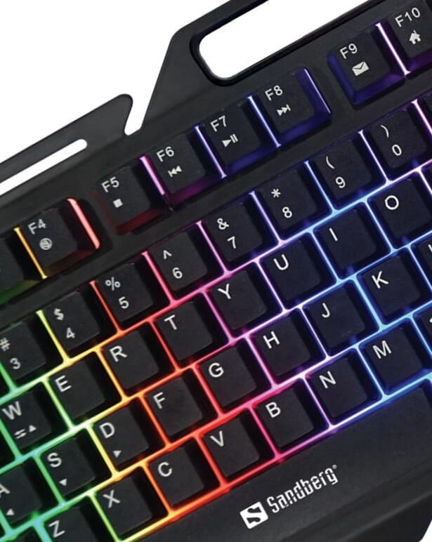 IronStorm gamer keyboard Nordic - stærk pris