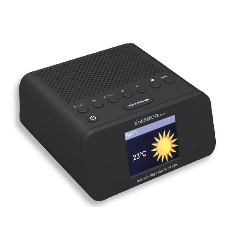 DAB+ Hybrid radio Clockradio med Internet, DAB+ og FM. DR-450 DAB+ Hybrid radio Clockradio med Internet, DAB+ og FM. DR-450