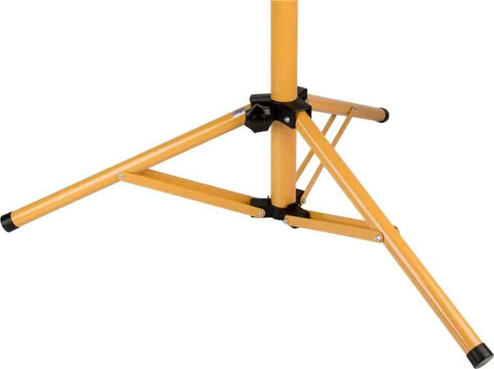 LED arbejdslampe med stødabsorberende stativ - LED arbejdslampe på teleskopstativ. 2 x 20W