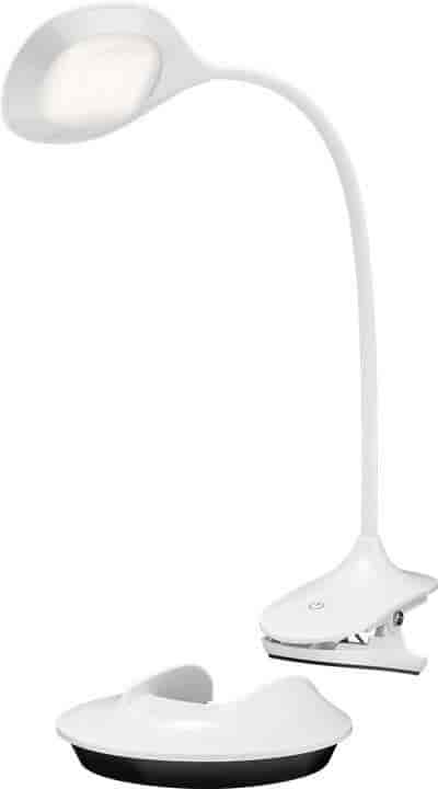 LED table lamp Base + Clip on, rechargeable.