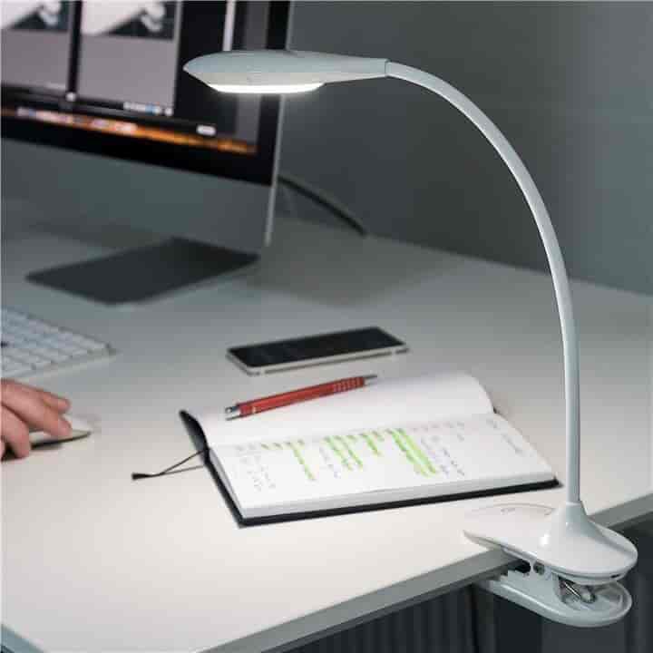 LED table lamp Base + Clip on, rechargeable.