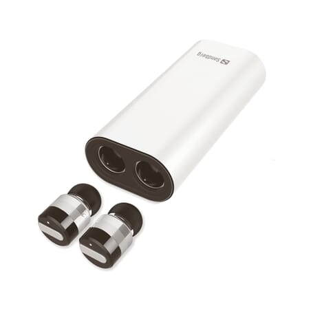Bluetooth Earbuds + Powerbank - Sandberg - Høj kvalitet