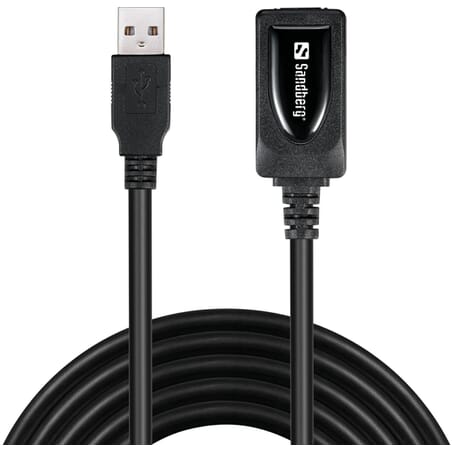Forlæng USB kabel op til 10 meter med aktivt USB kabel