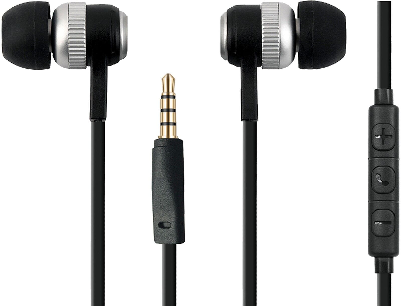 Sandberg Excellence EarphonesWith Sandberg Excellence Earphones you get great sound in a stylish earset. The cable features a microphone and answer button for incoming calls, so you don't have to take the phone out of your pocket. With practical flat cable so that you avoid cable clutter. Earphones of high quality in aluminium with embedded magnet which enables you to lock the earphones around your neck.Sandberg