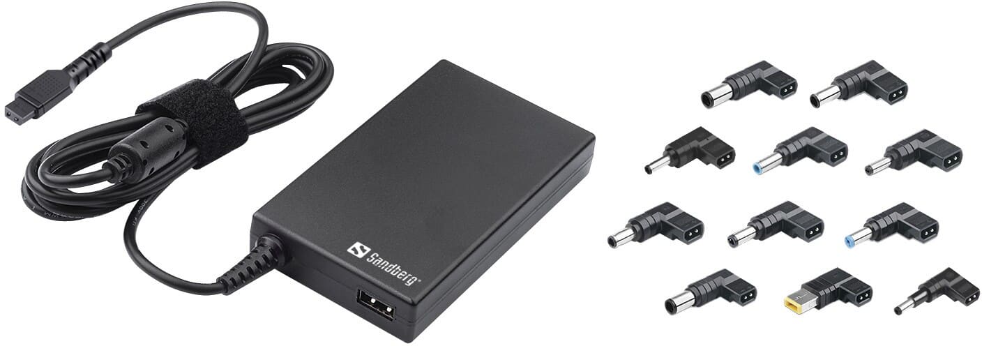 Laptop AC Adapter Mini 100W EU, Sandberg