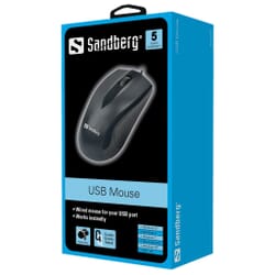 Sandberg USB MouseSandberg USB Mouse is a very good, standard mouse for home and office use.Sandberg