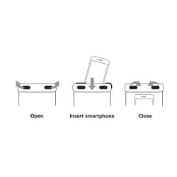 Universal Waterproof Phone Pouch 5.5'', Sandberg