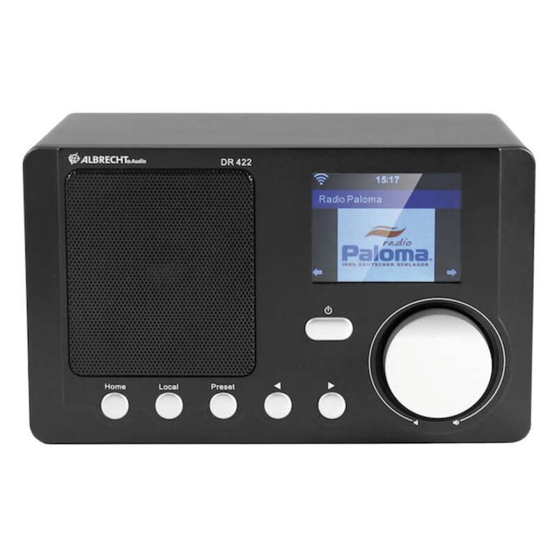 Internet radio, WiFi radio with color display and DLNA, DR-422