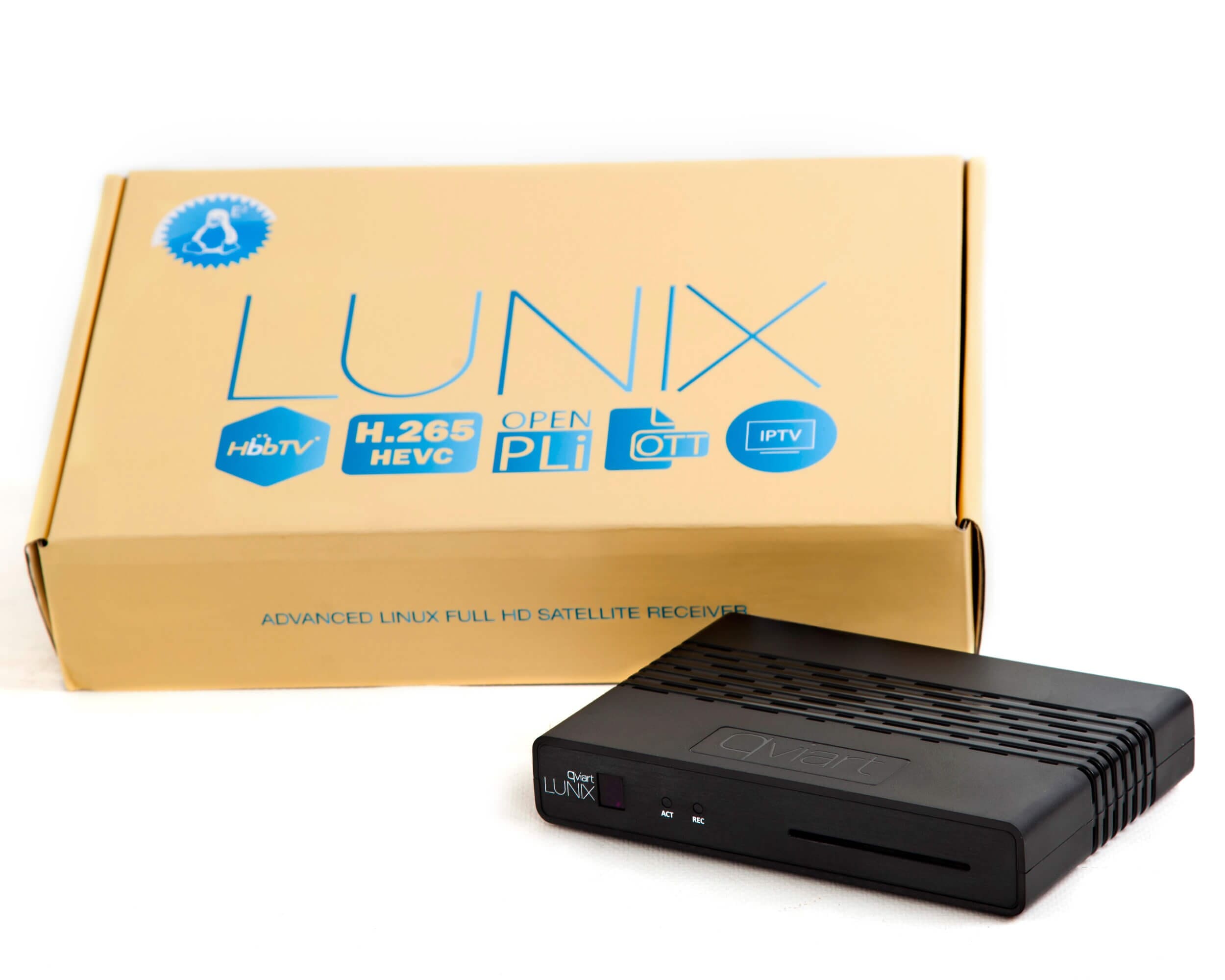 Qviart Lunix DVB DVB-S and IPTV