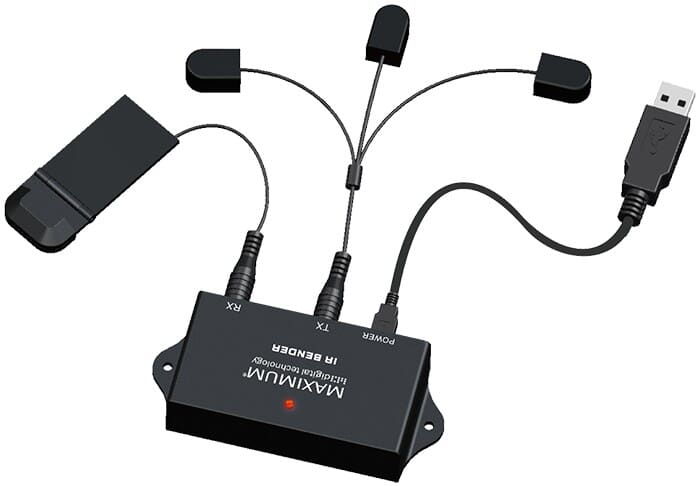 Maximum IR bender - nu kan din fjernbetjening se om hjørner