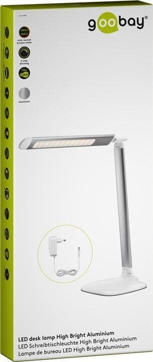 Desk lamp LED -  High Bright Aluminium