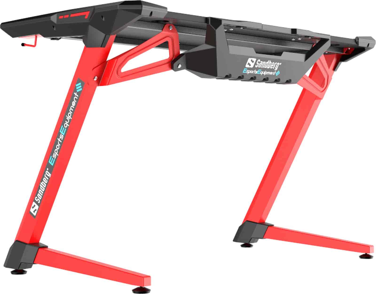 Sandberg Fighter Gaming Desk med LED lys