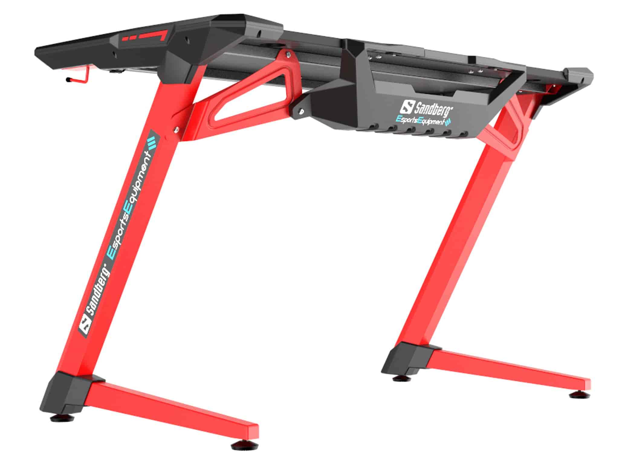 Sandberg Fighter Gaming Desk med LED lys