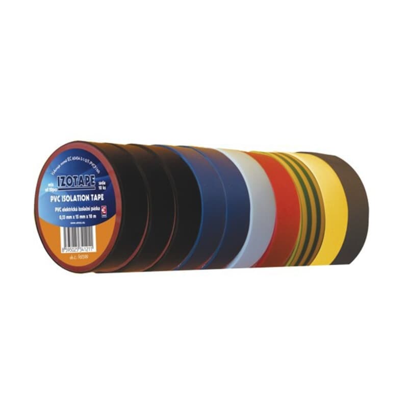 Insulation tape, 15mm x 10 M. 10 rolls. Insulation tape, 15mm x 10 M. 10 rolls.