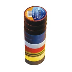 Insulation tape, 15mm x 10 M. 10 rolls.