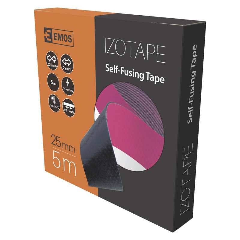 Selvvulkaniserende tape - vulkaniseringstape 25 mm x 5 M.