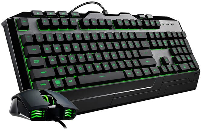 Devastator 3 Gamer tastatur og mus med lys og farveskifte