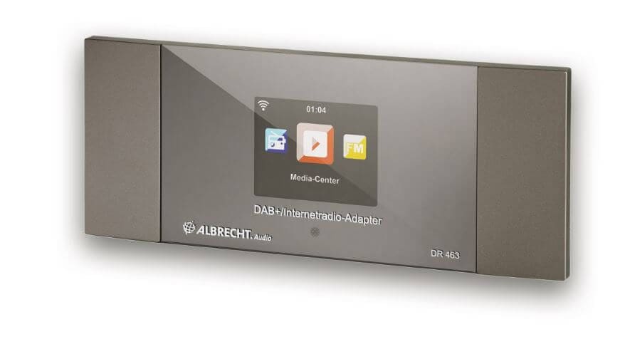 Hybridforsats Internet, DAB+ og FM-radio, Bluetooth, farvedisplay, Wi-Fi, DLNA