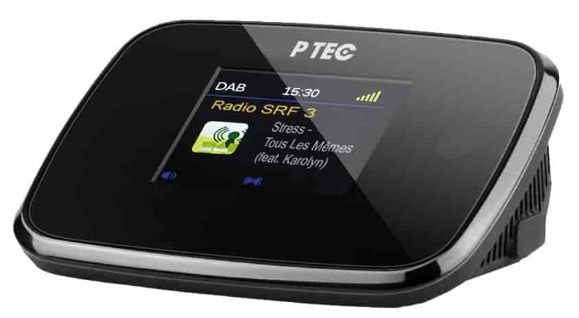 PTEC Rigi BT - Listen to DAB/DAB+ or stream to your stereo