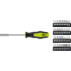 Complete screwdriver kit with 58 parts