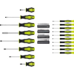 Complete screwdriver kit with 58 parts
