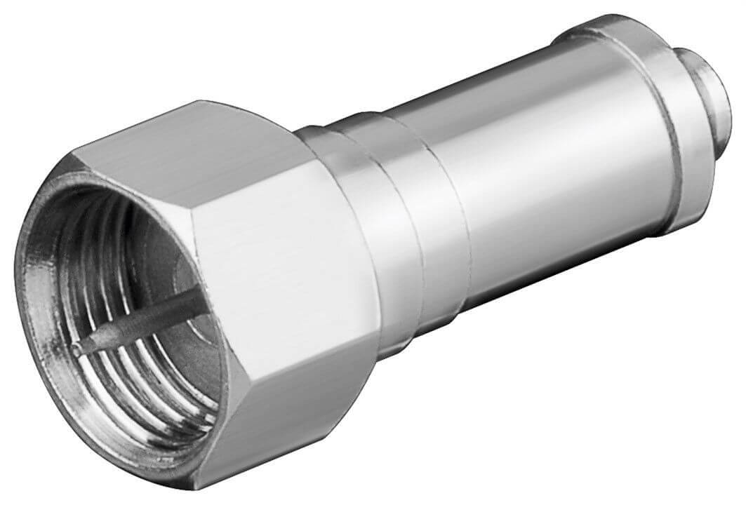 F-terminatorF-terminator 75 Ω. All open or unused ports on signal splitters, LNB's or multiswitches should be terminated with this product. By doing so you are decreasing signal leakage, increasing signal strength and protecting connections from water-damage and corrosion.N.A.