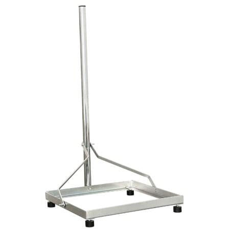 Mast for satellite dish - mobile use. Alumium.